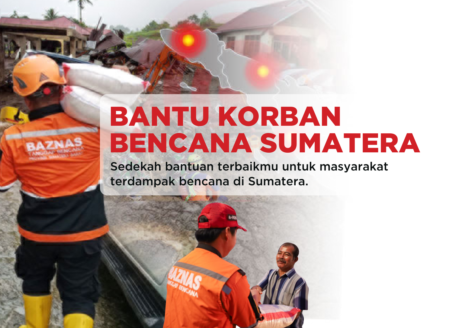 Sedekah Bantu Korban Bencana