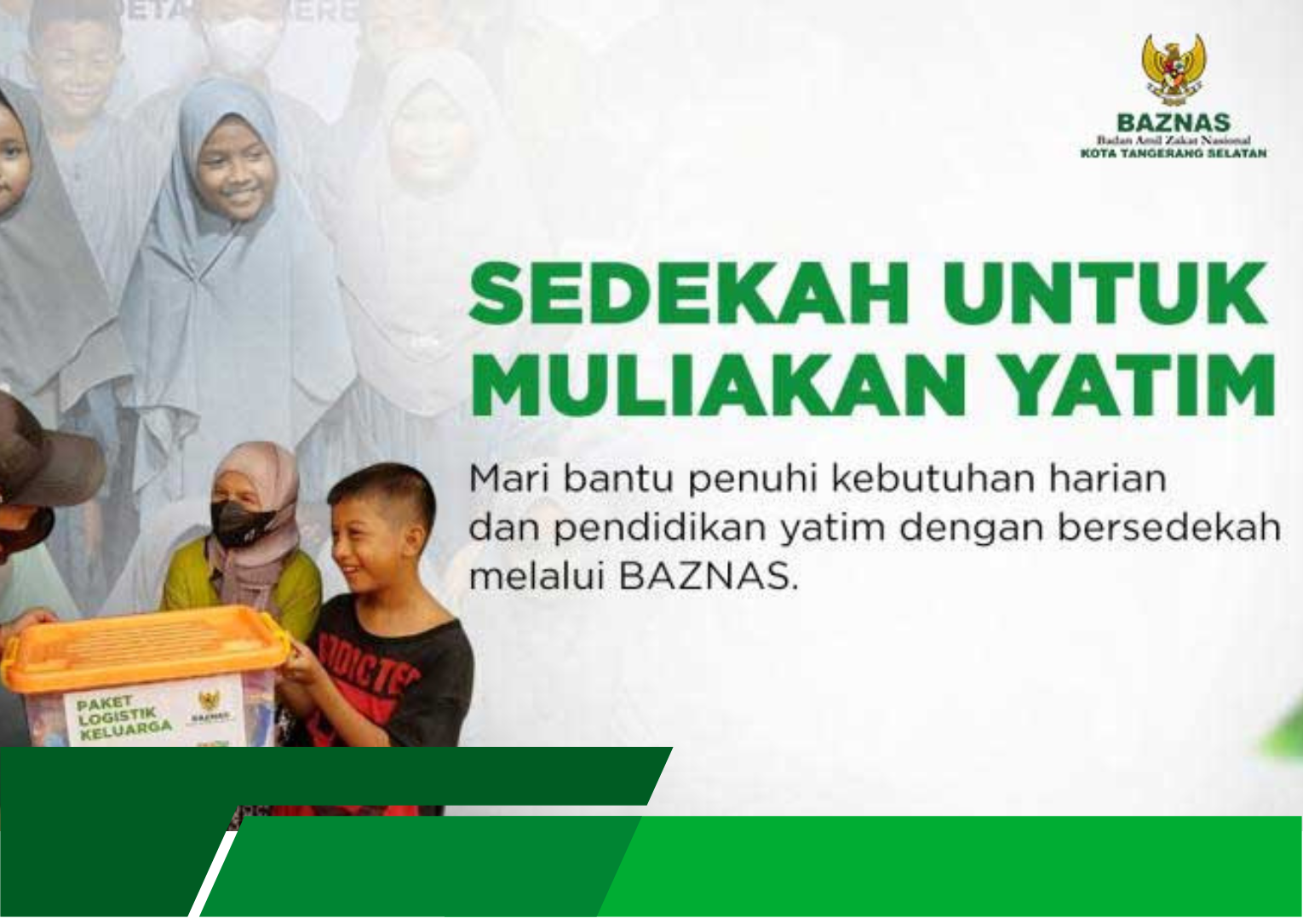 Sedekah Untuk Muliakan Anak Yatim